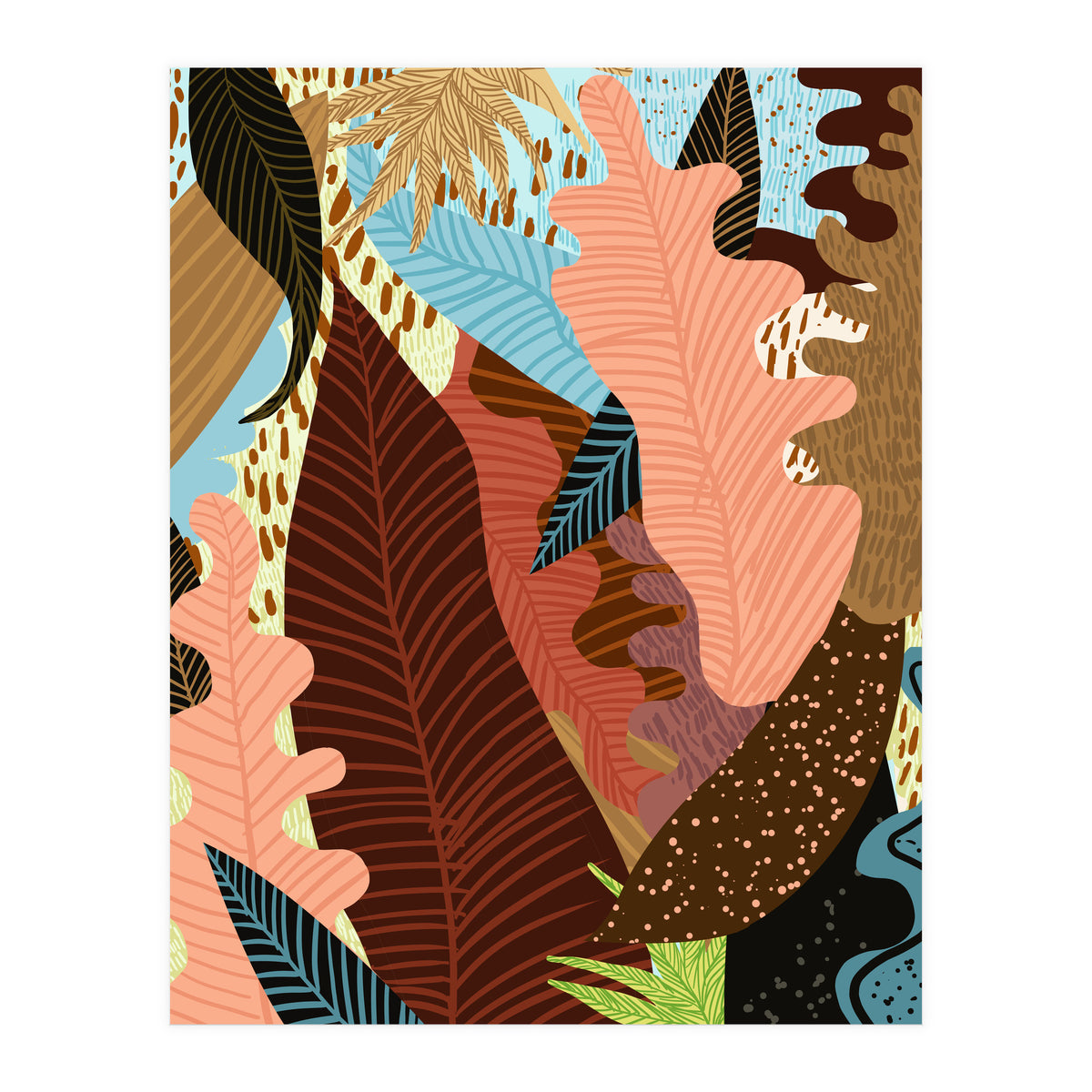 Earthy Forest (Print Only)