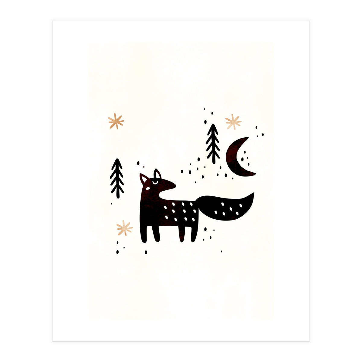 Little Winter Fox (Print Only)