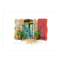 Mediterranean Door (Print Only)