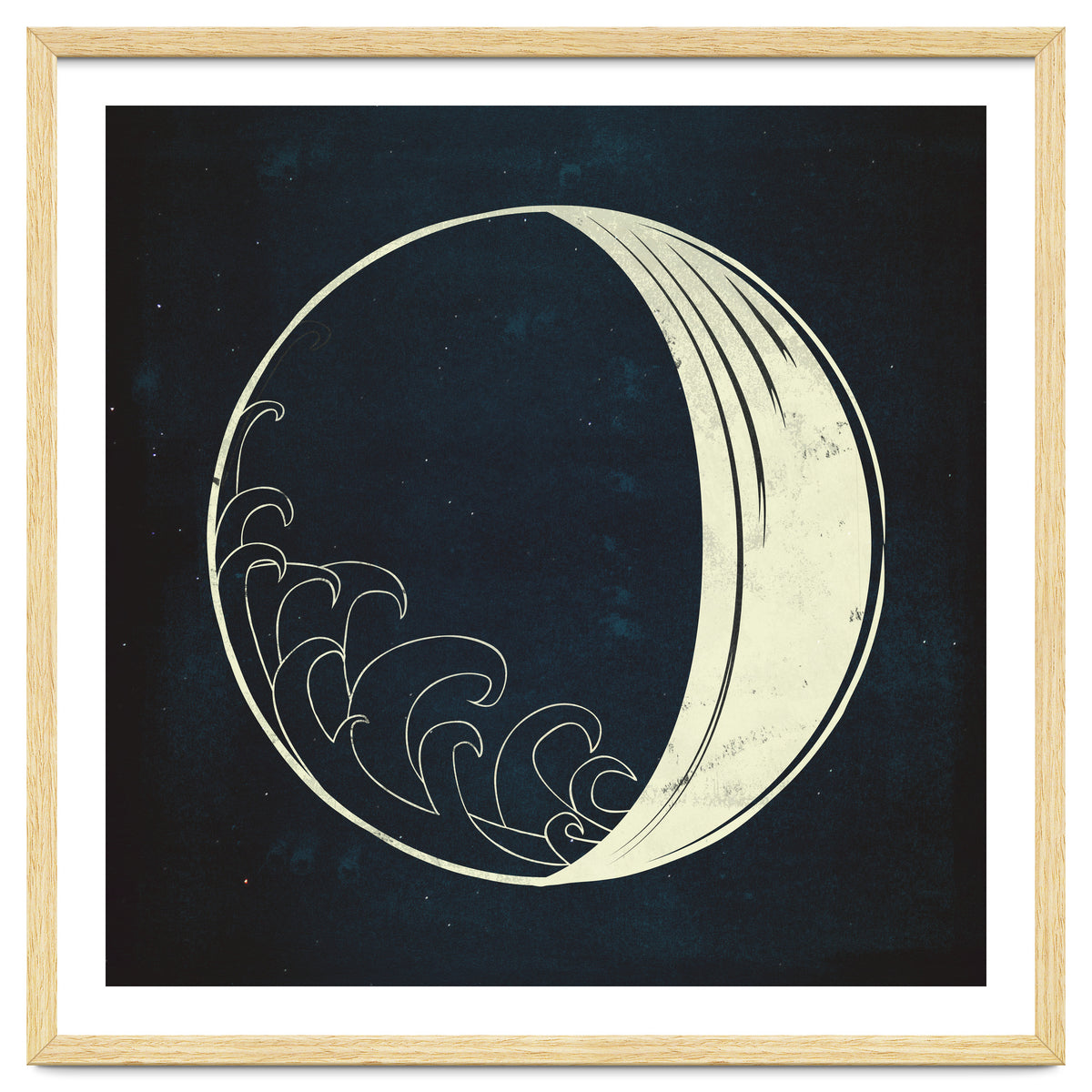 Tidal moon