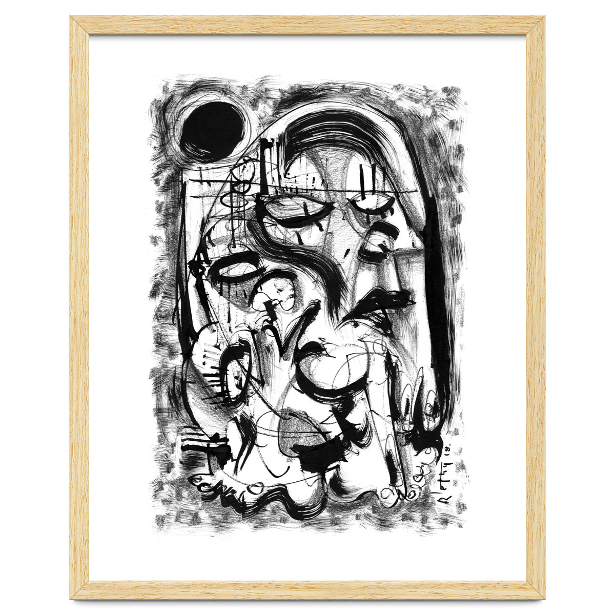 The Witch and Her Sons - b&w