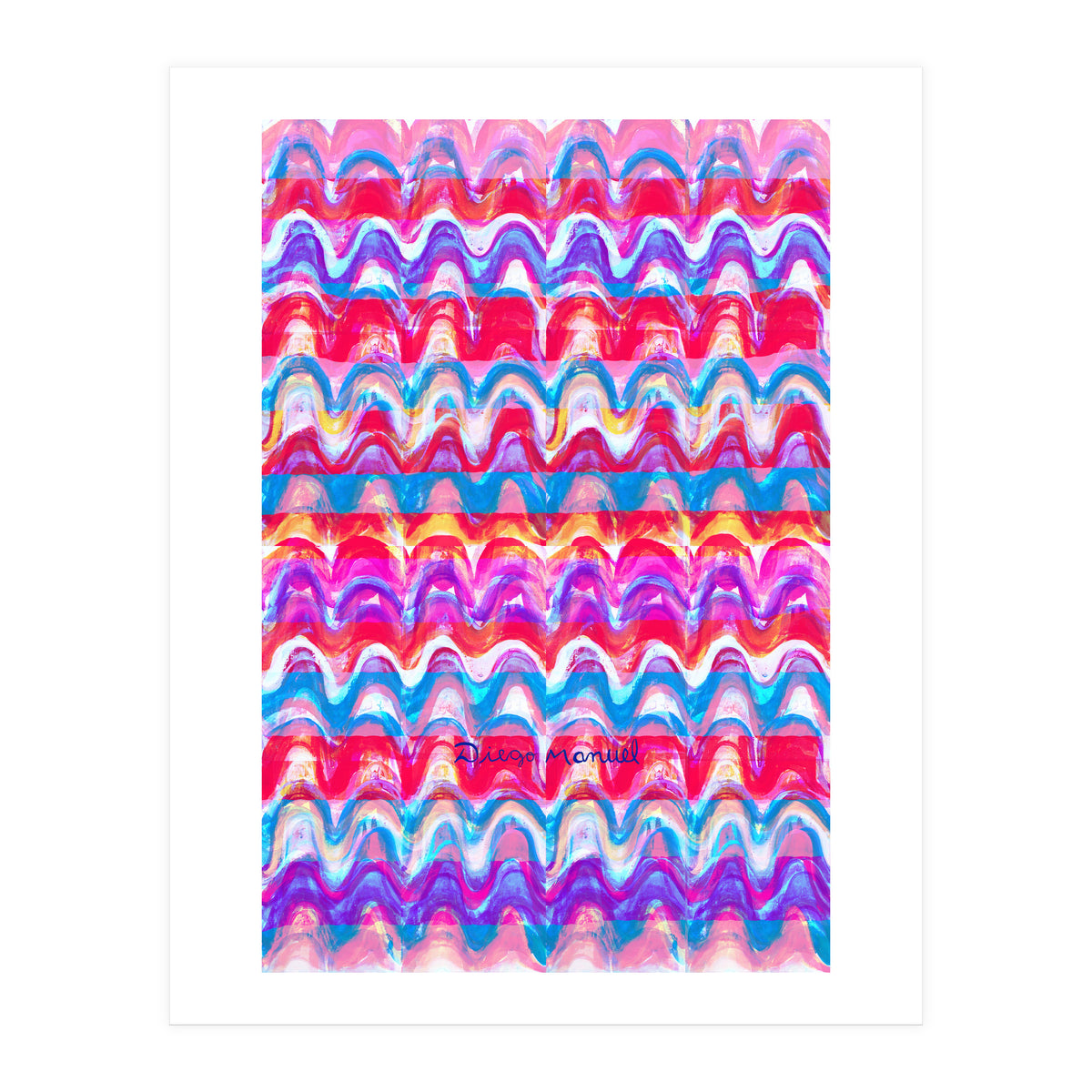Pop abstract color full (Print Only)