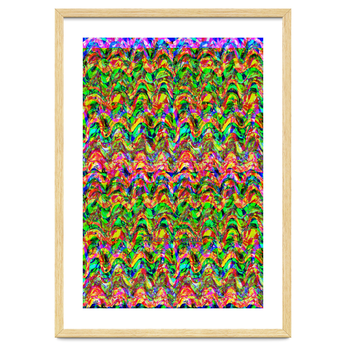 Pop abstract color full