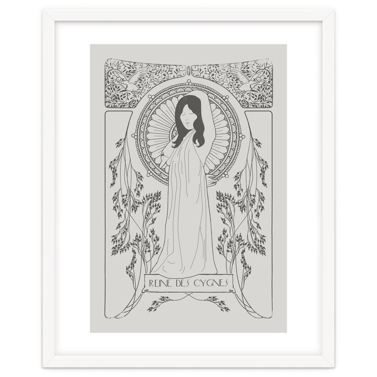 Reine Des Cygnes Grey