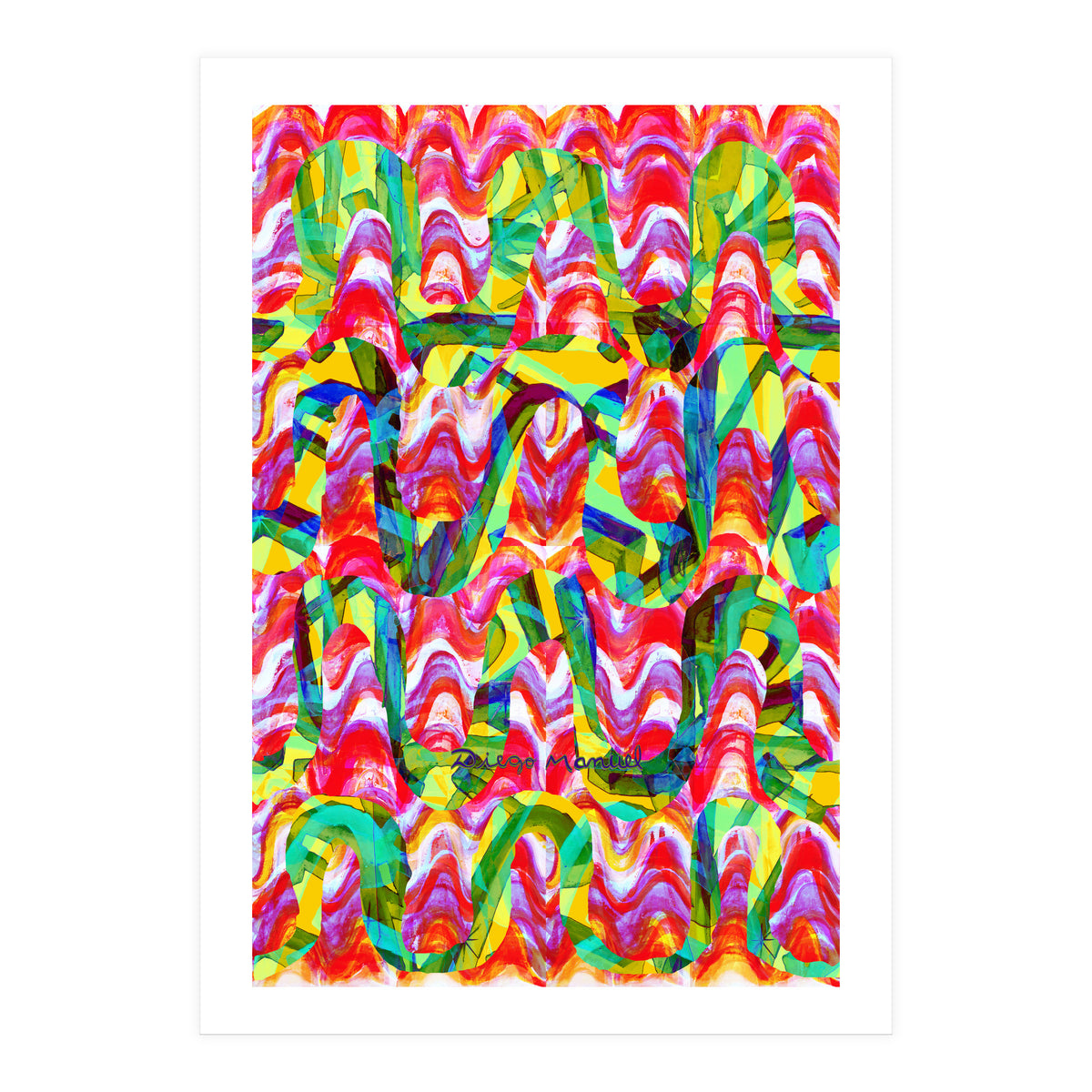 Pop Abstract 7 (Print Only)