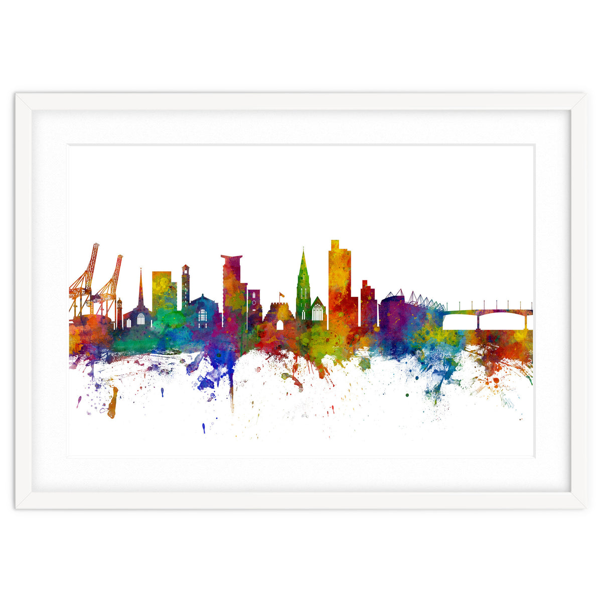 Southampton England Skyline