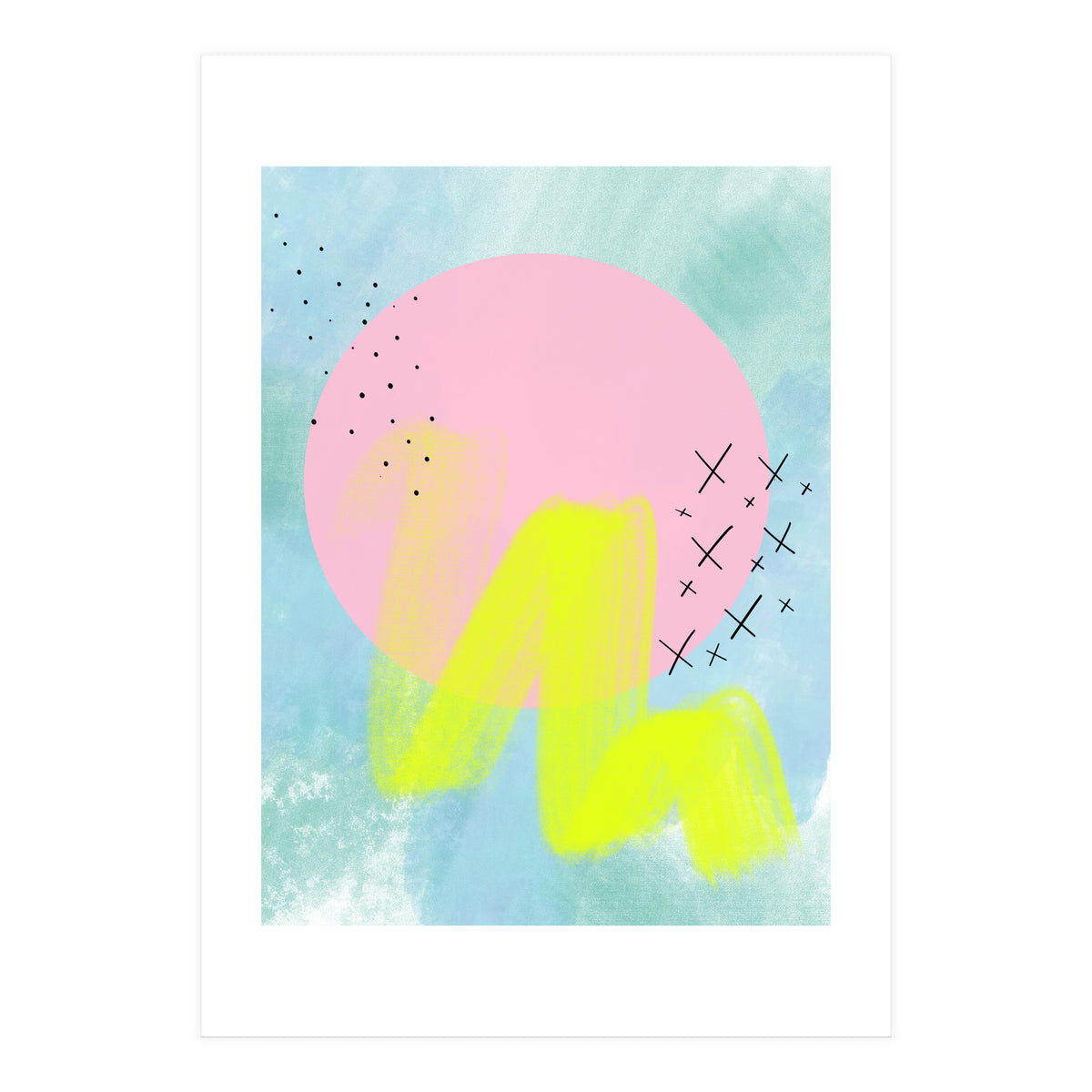 Abstract Moon (Print Only)