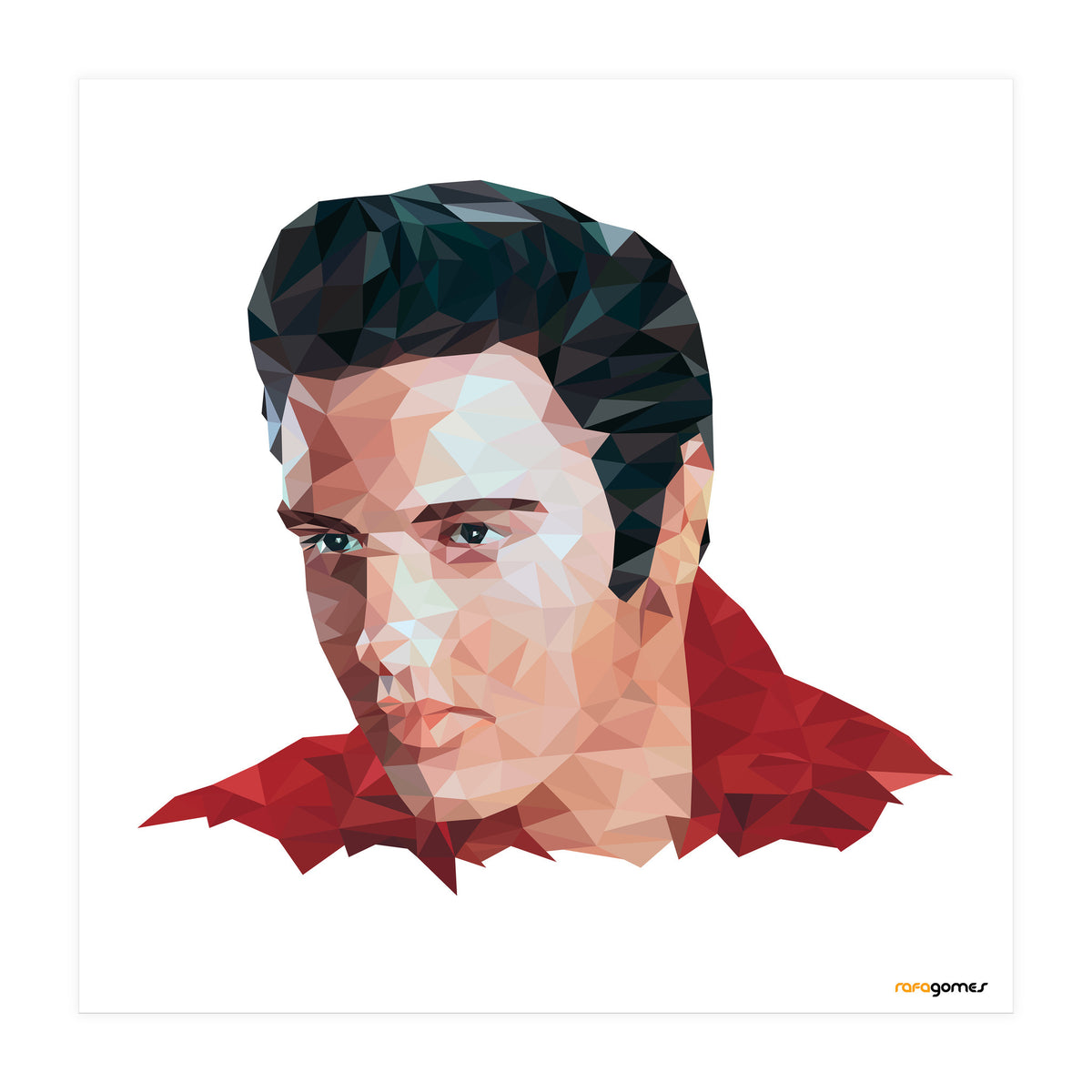 Elvis Low Poly (Print Only)