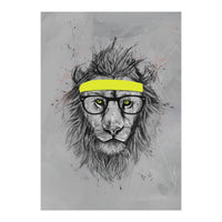 Hipster Lion (Print Only)