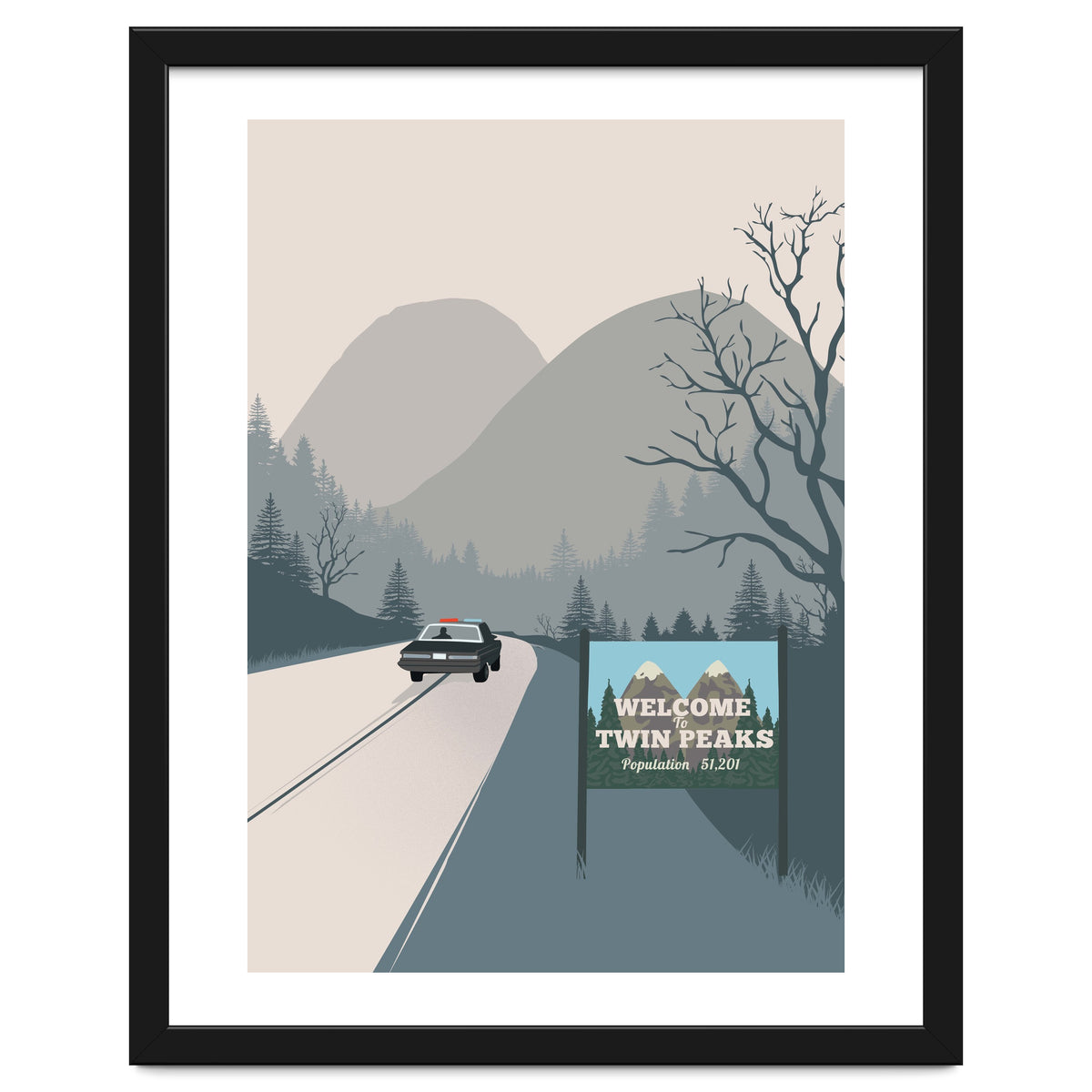 Welcome to Twin Peaks poster