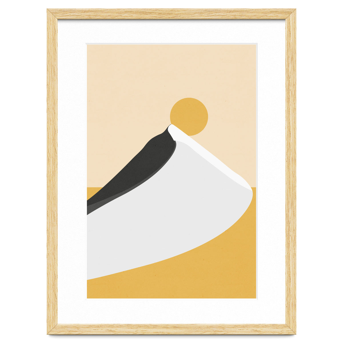 Abstract Dune - Golden Desert