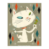 Cat A Tonic White (Print Only) thumbnail