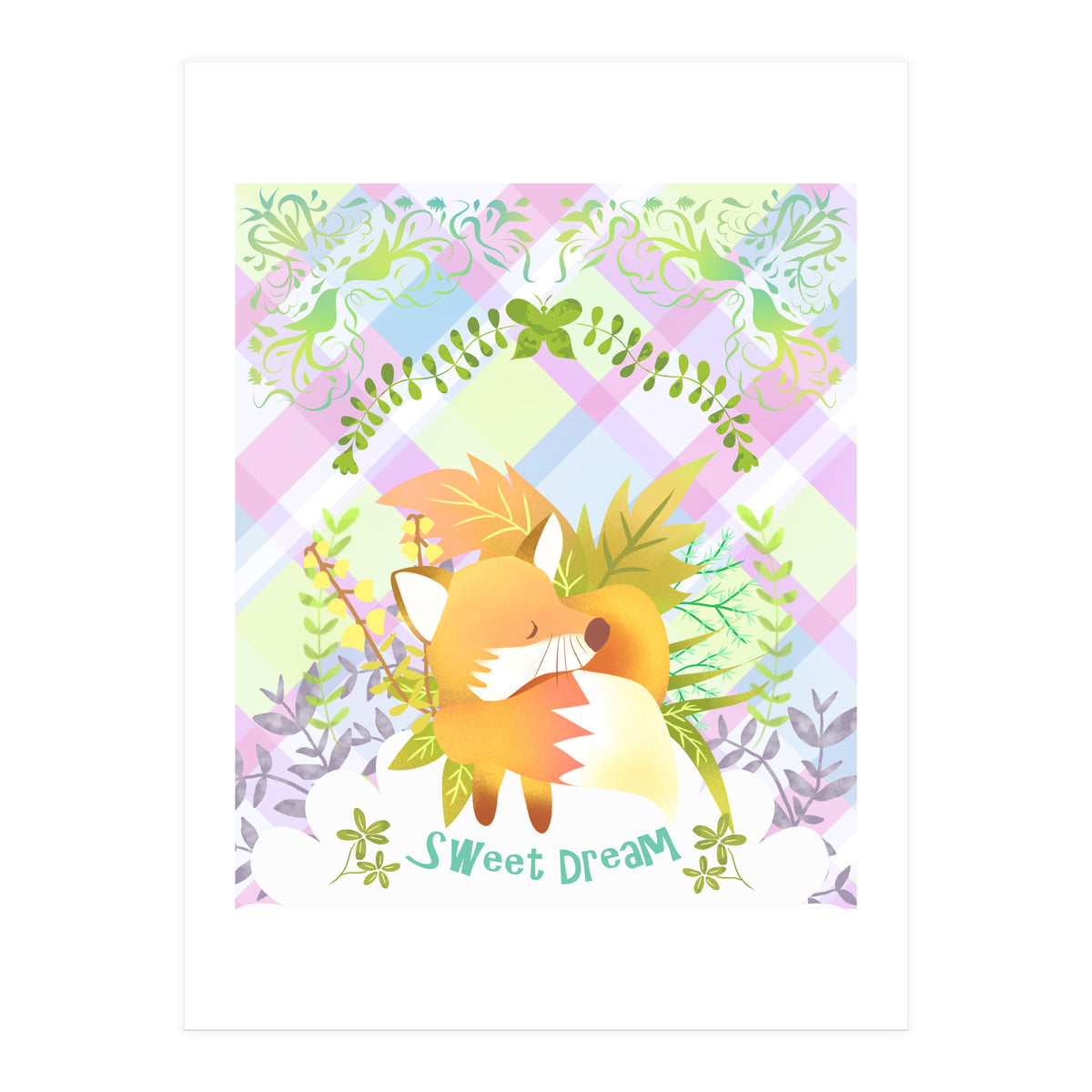 Sweet Dream Fox (Print Only)