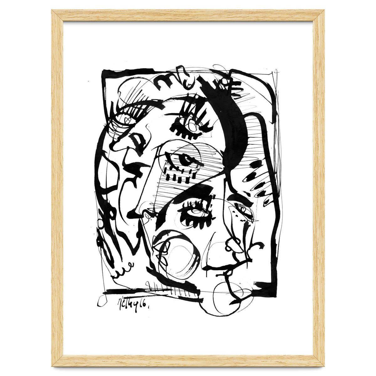 The Pretty People - b&w