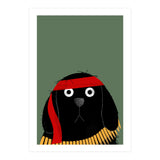 Doozal Dog Rambo (Print Only) thumbnail