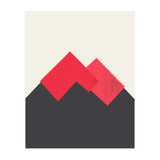 Pastel Mountains II Volcano (Print Only) thumbnail