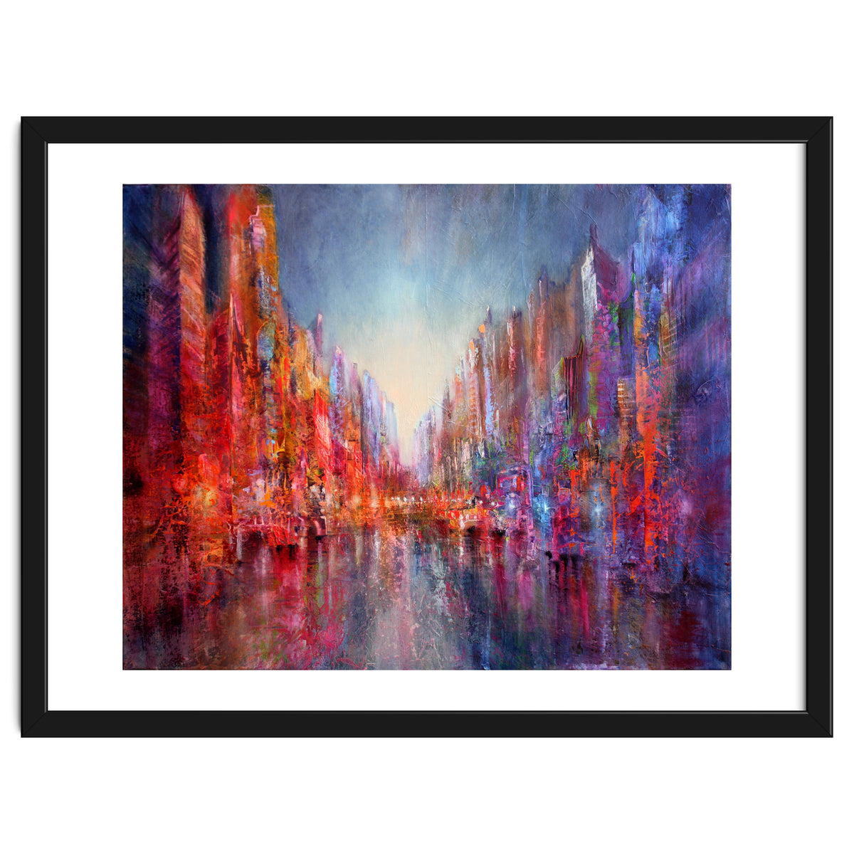 Stadt Am Fluss  - city on the riverside