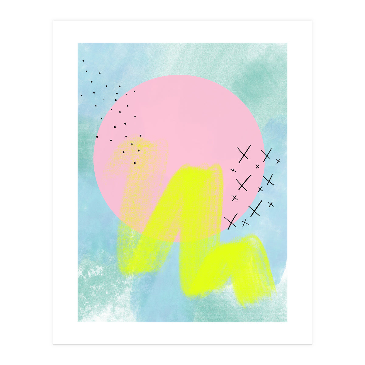 Abstract Moon (Print Only)