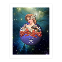 Pisces Zodiac Sign (Print Only)