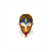 Tribal Mask 12 (Print Only)