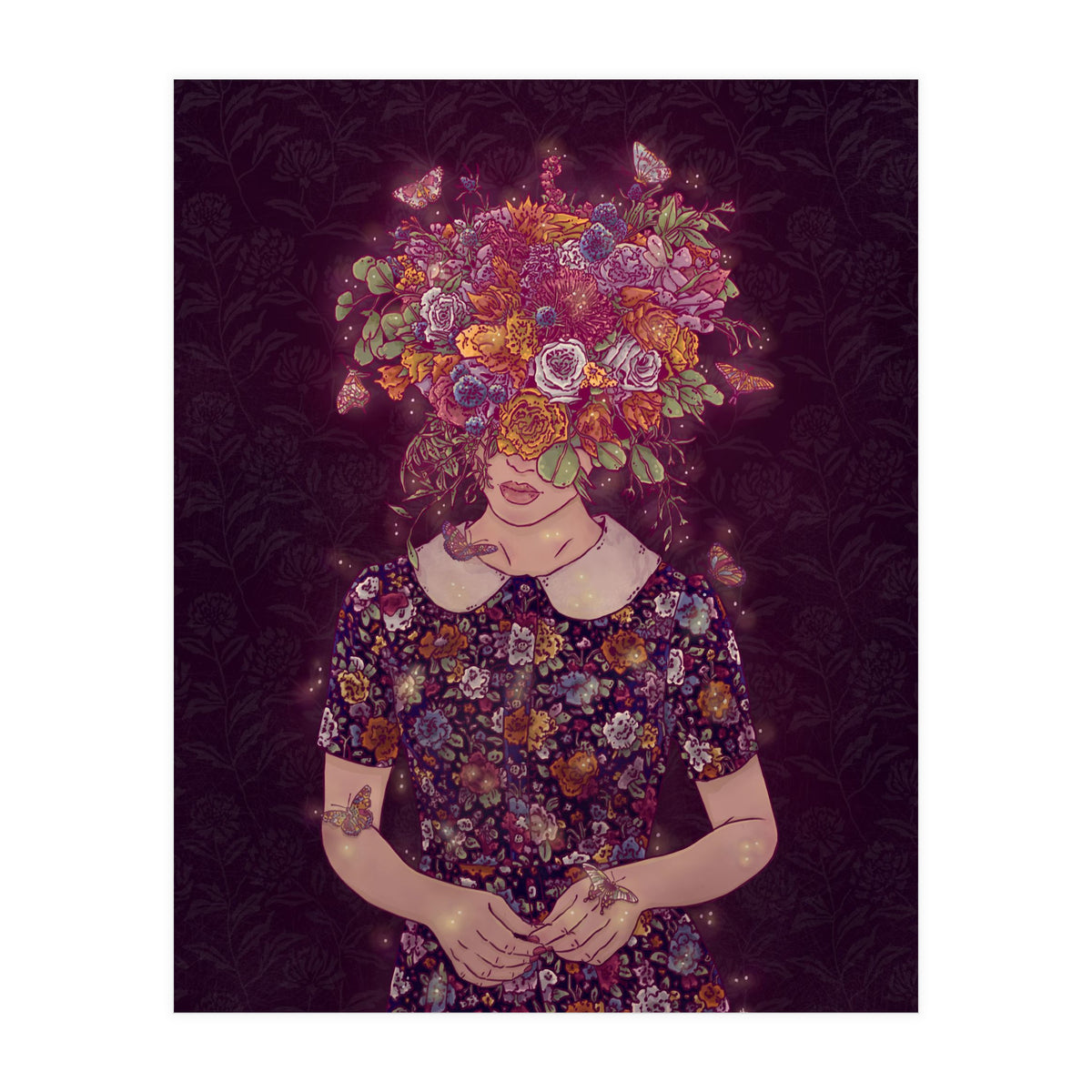 Shy Lady (Print Only)