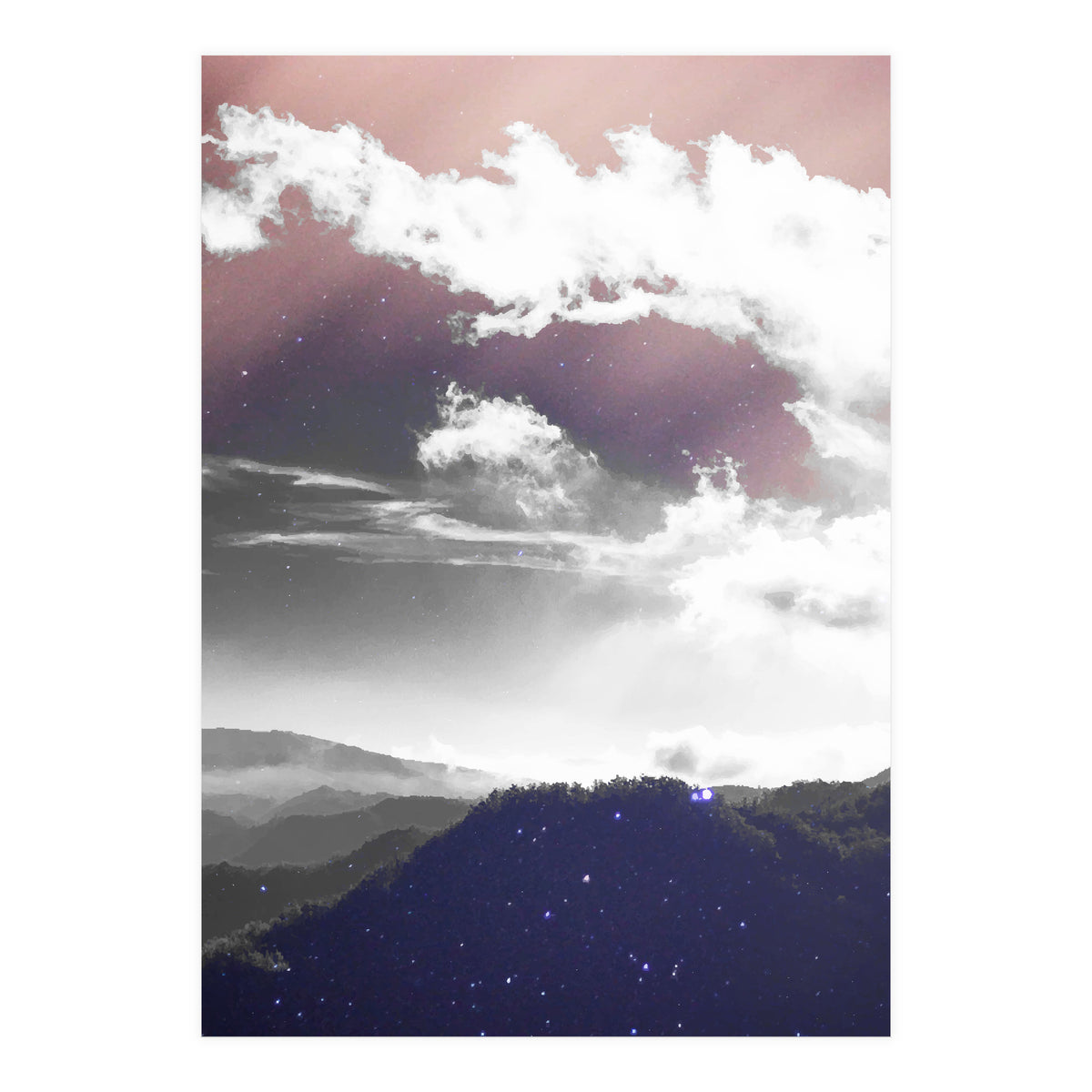 Galaxy Mountain (Print Only)