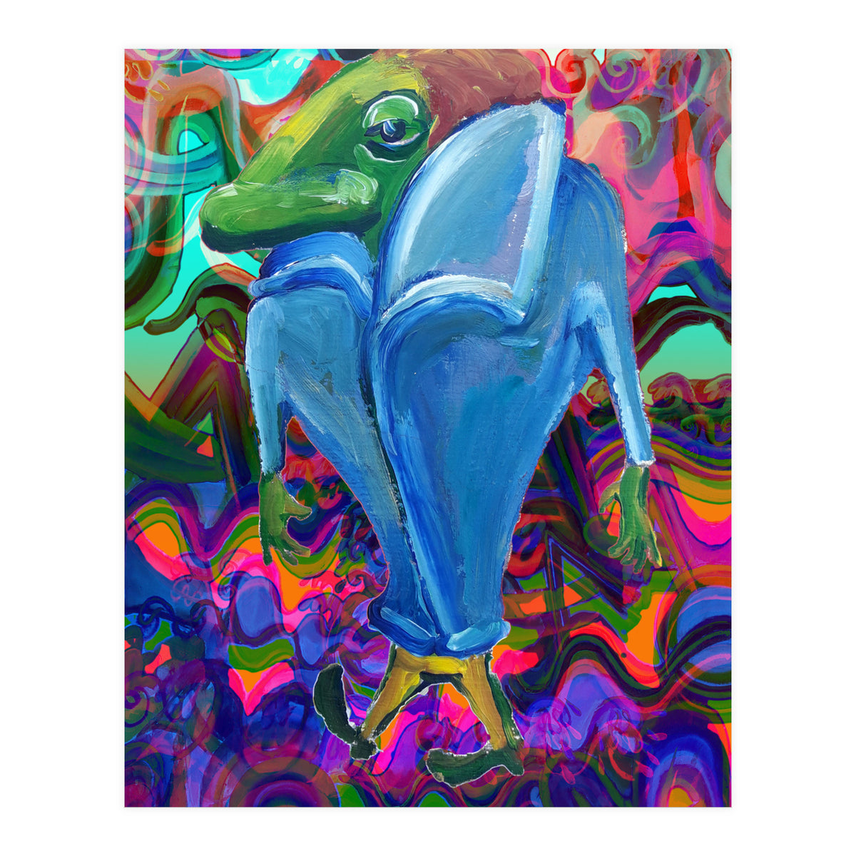 Camperita Azul (Print Only)