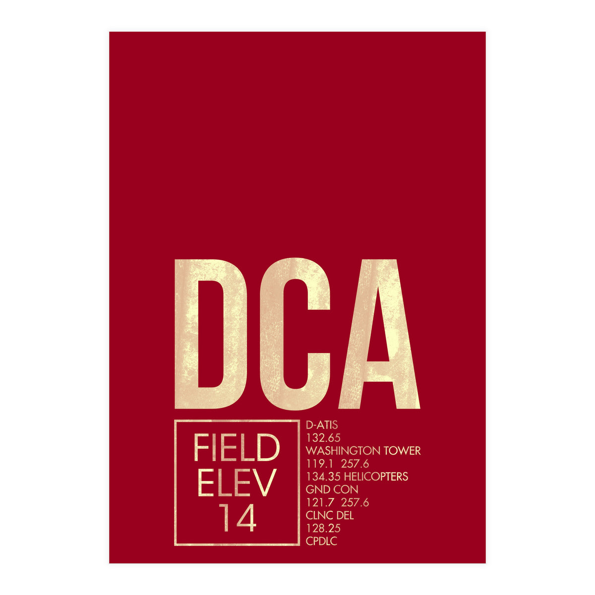 Washington Dca Atc (Print Only)