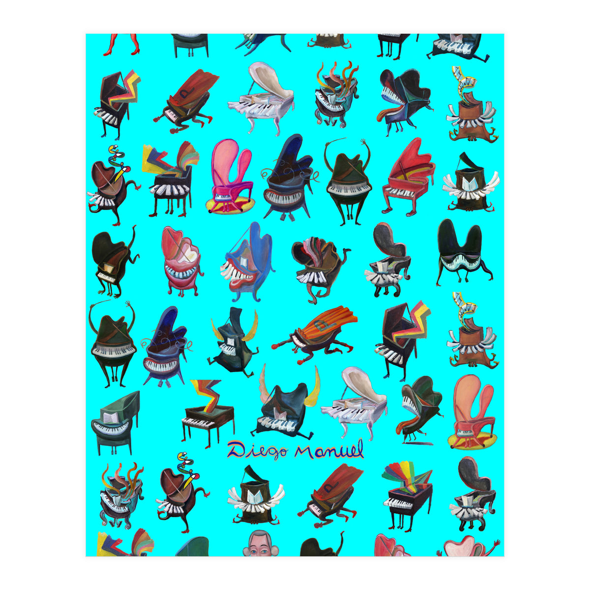 Pianos Pianos 2 (Print Only)