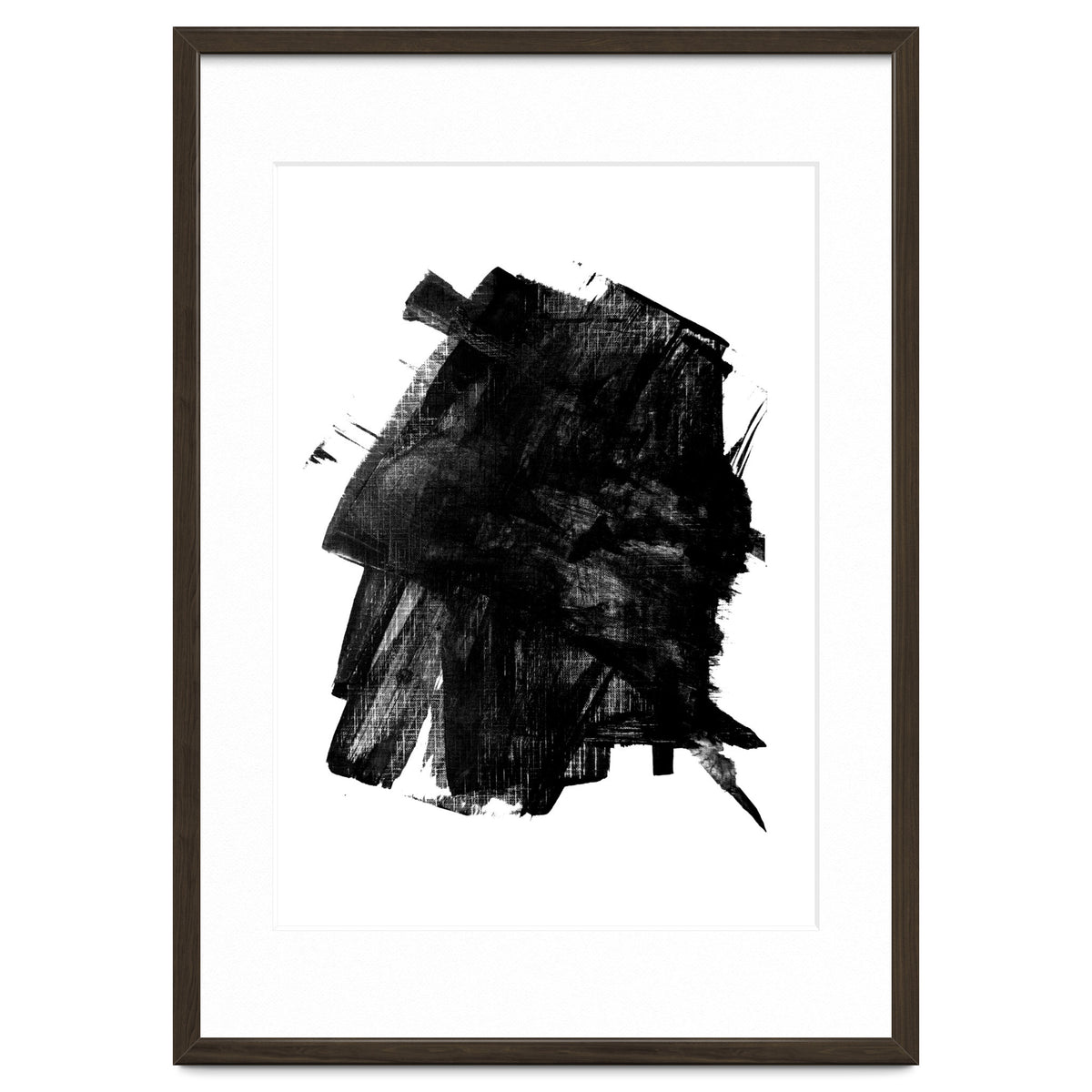 Minimalist Textured Brushstroke Art #3