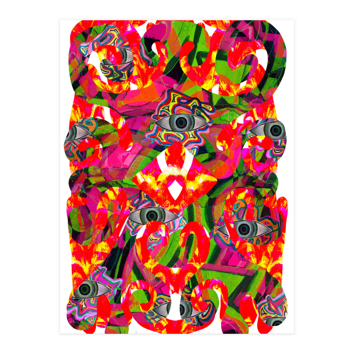 Pop Abstract Asimetrico 35 Copia (Print Only)