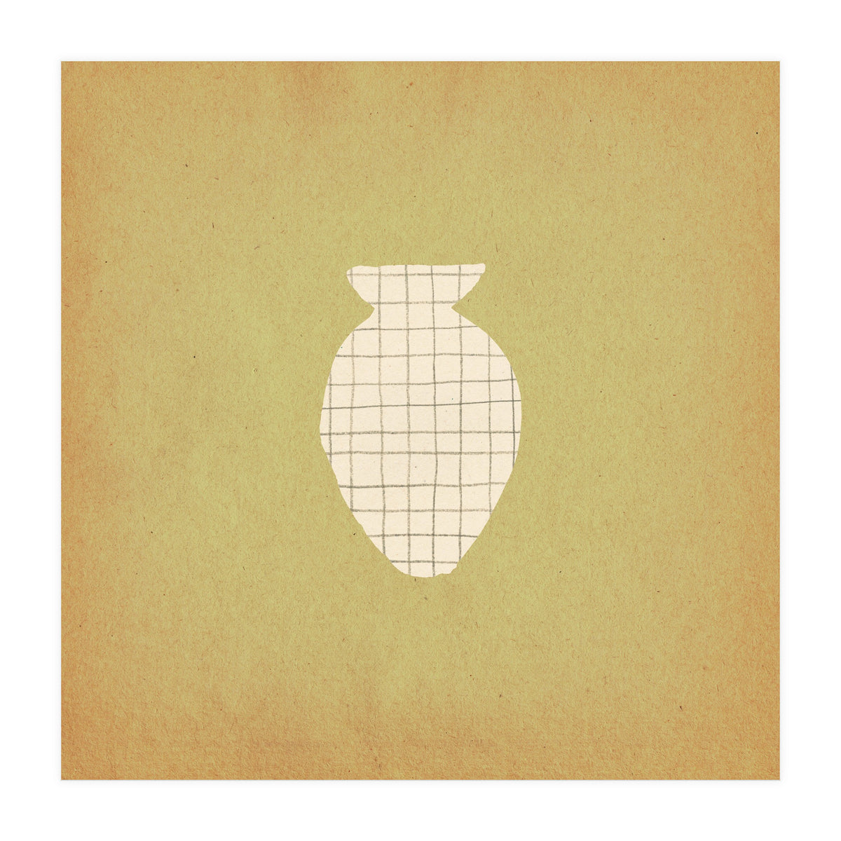 Checkered vase (Print Only)