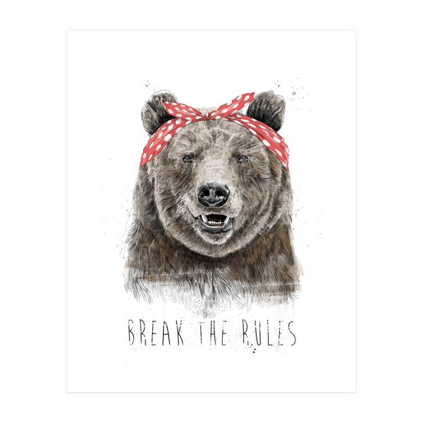 Break The Rules (color version) (Print Only)