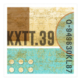 Abstract Industrial Sand And Blue (Print Only) thumbnail