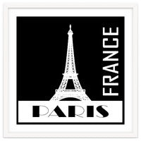 Travel Paris France Poster