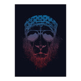 Wild Lion (dark) (Print Only) thumbnail