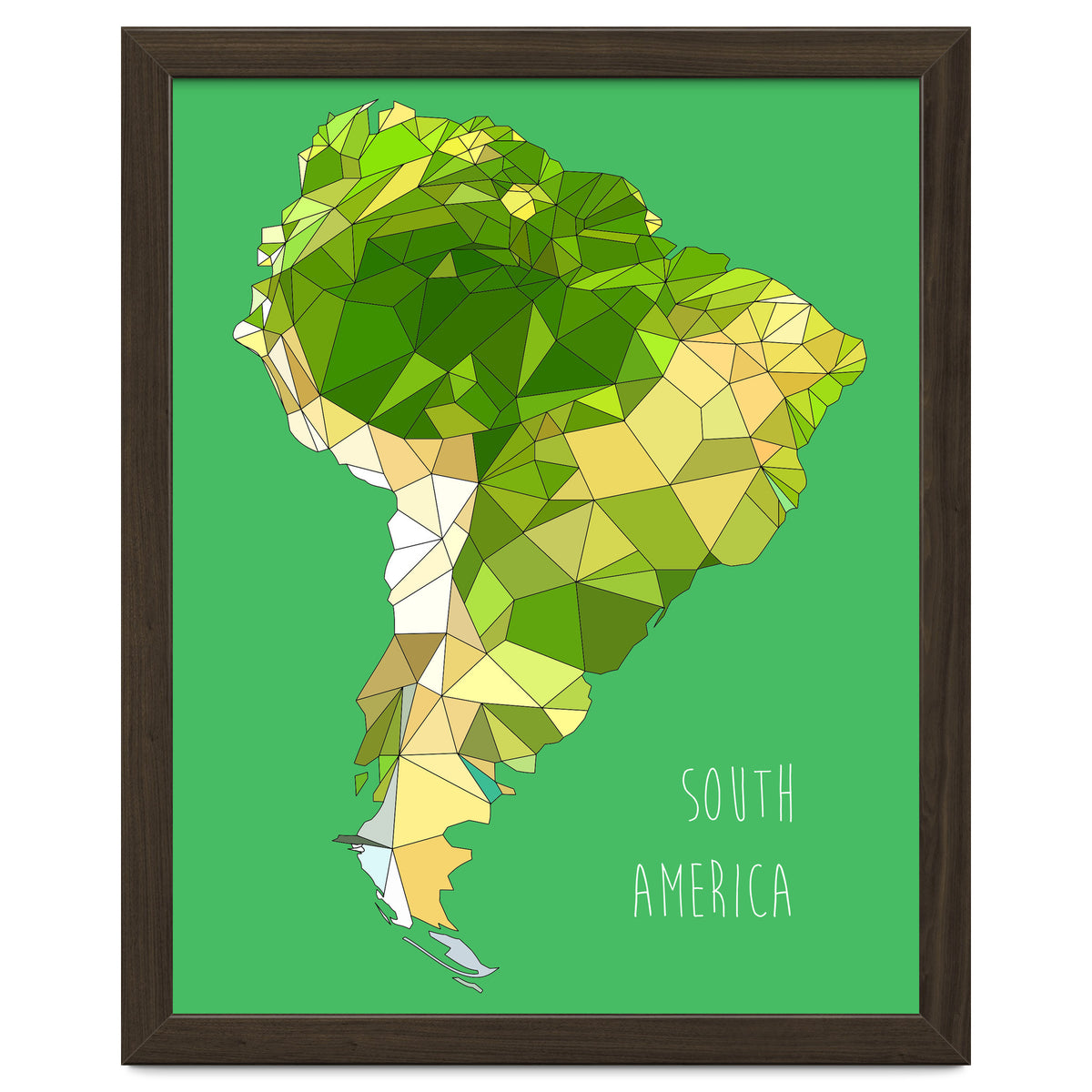 SOUTH AMERICA – Green
