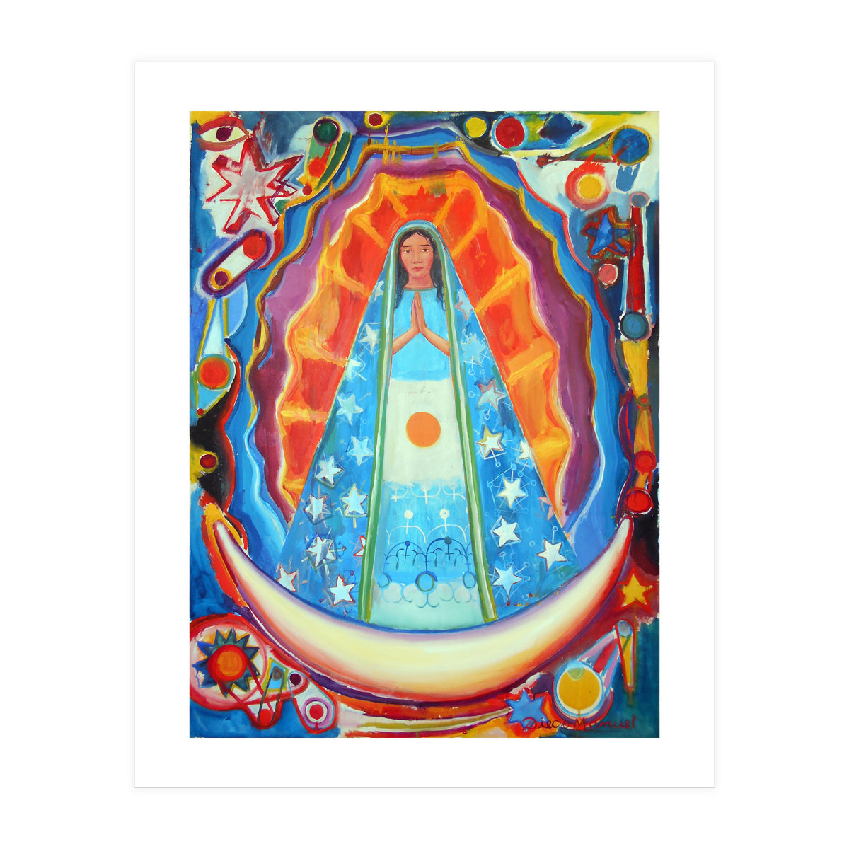 Virgen De Lujan B (Print Only)