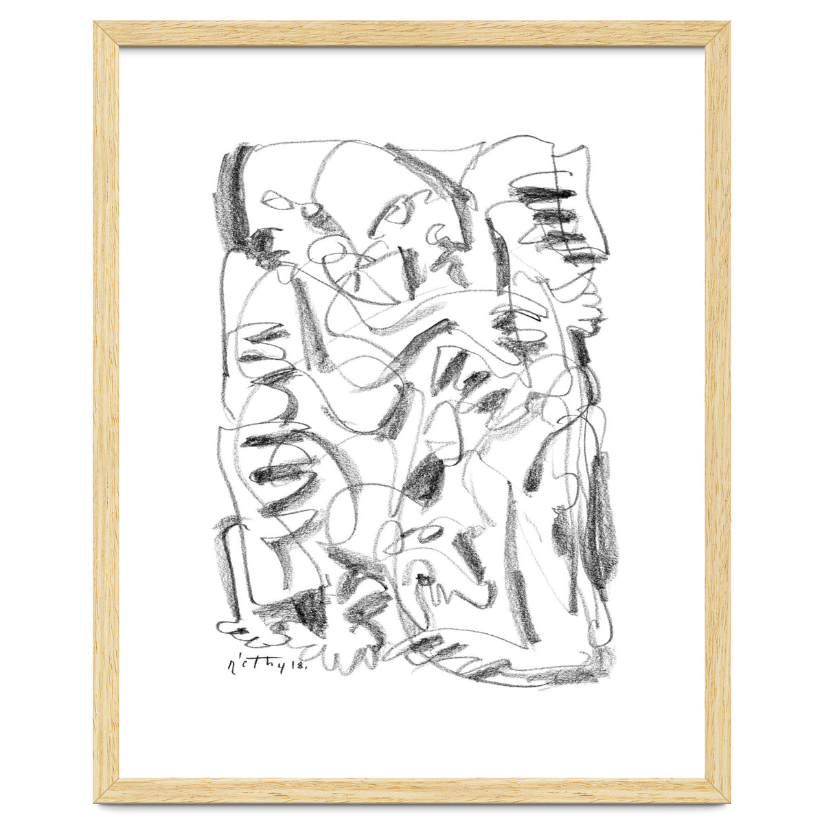 Out of the Shadows - b&w