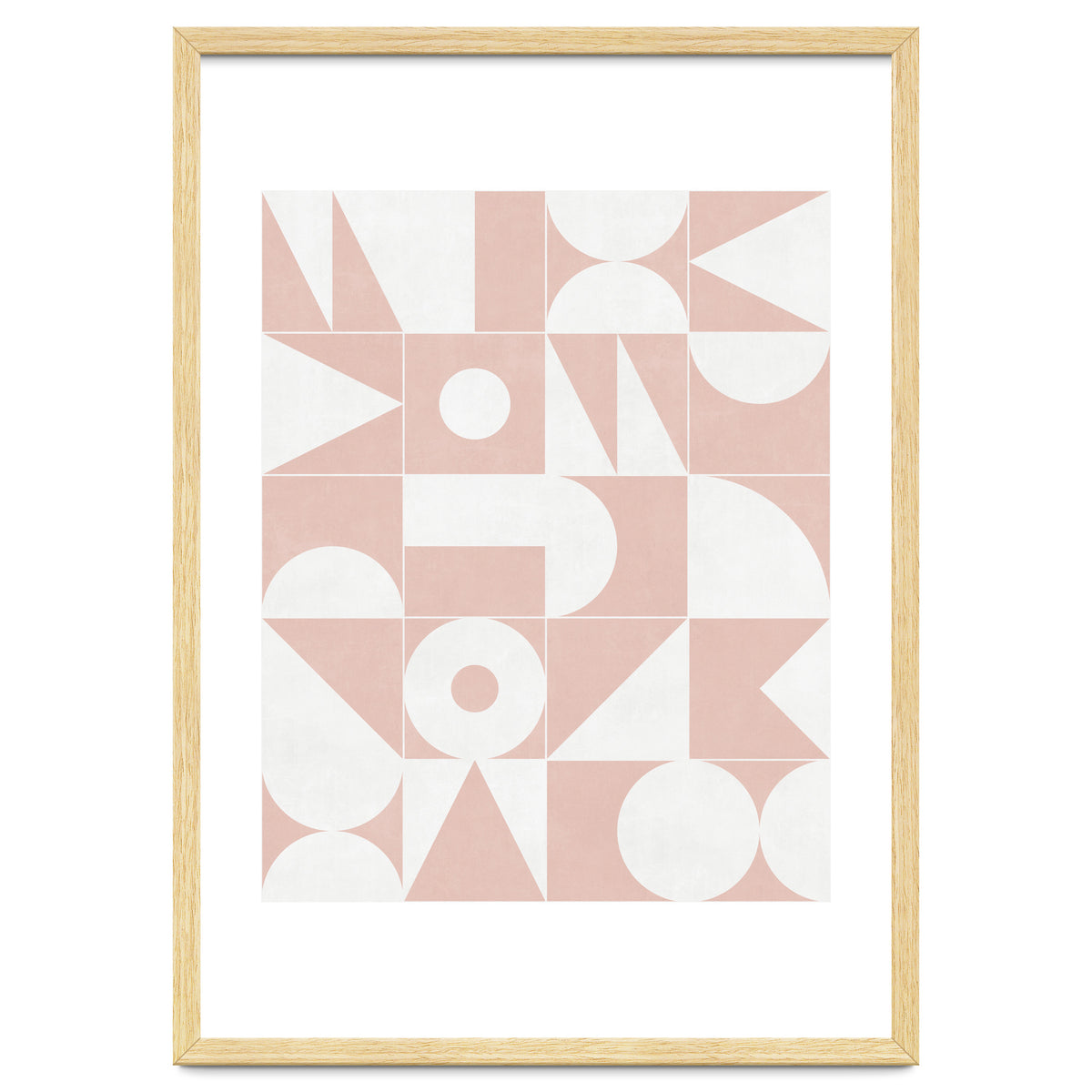 My Favorite Geometric Patterns No.11 - Pale Pink