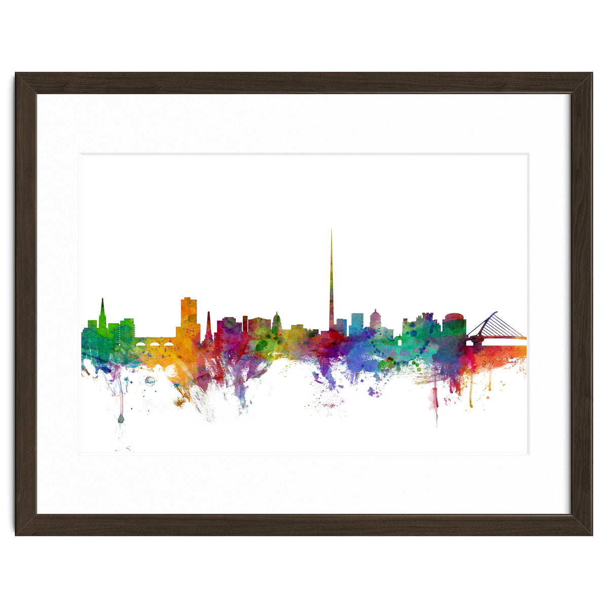 Dublin Ireland Skyline