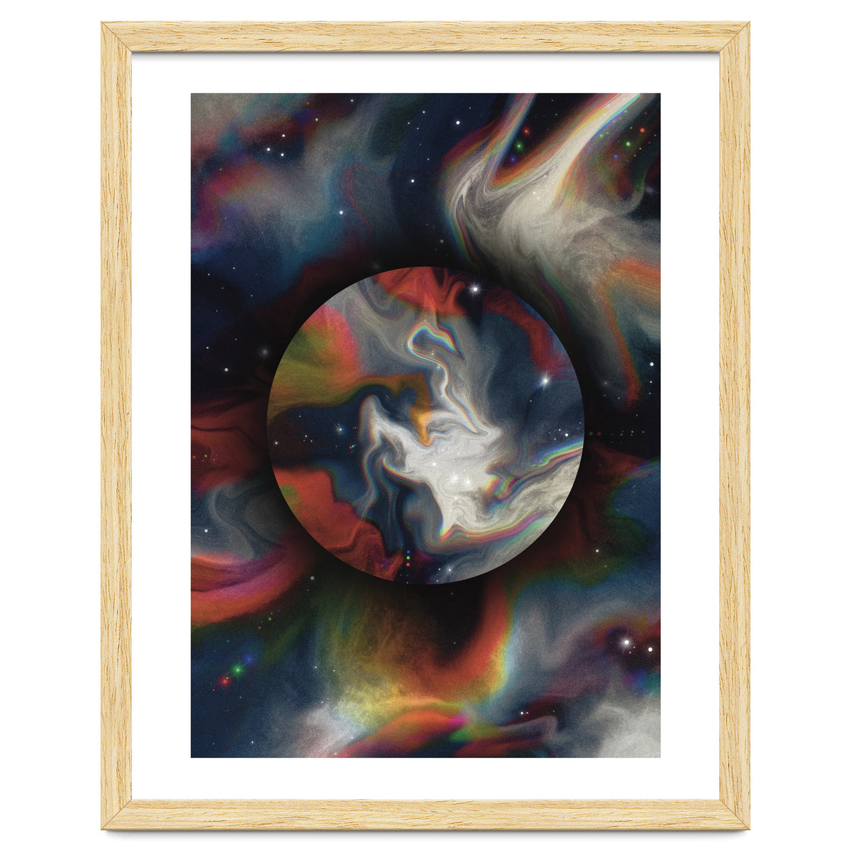 Planet Space Marble Black Hole