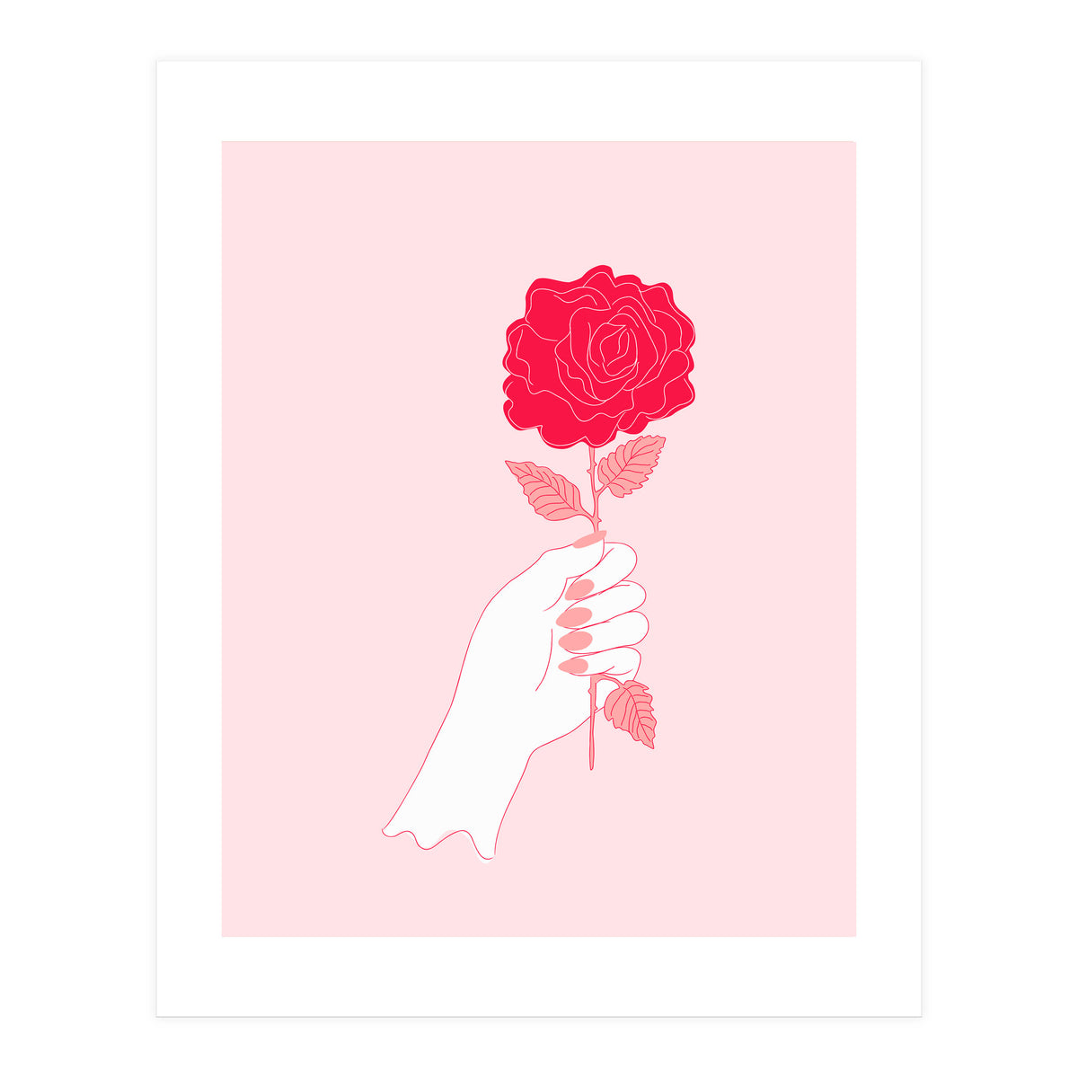Feminist Rose (Print Only)