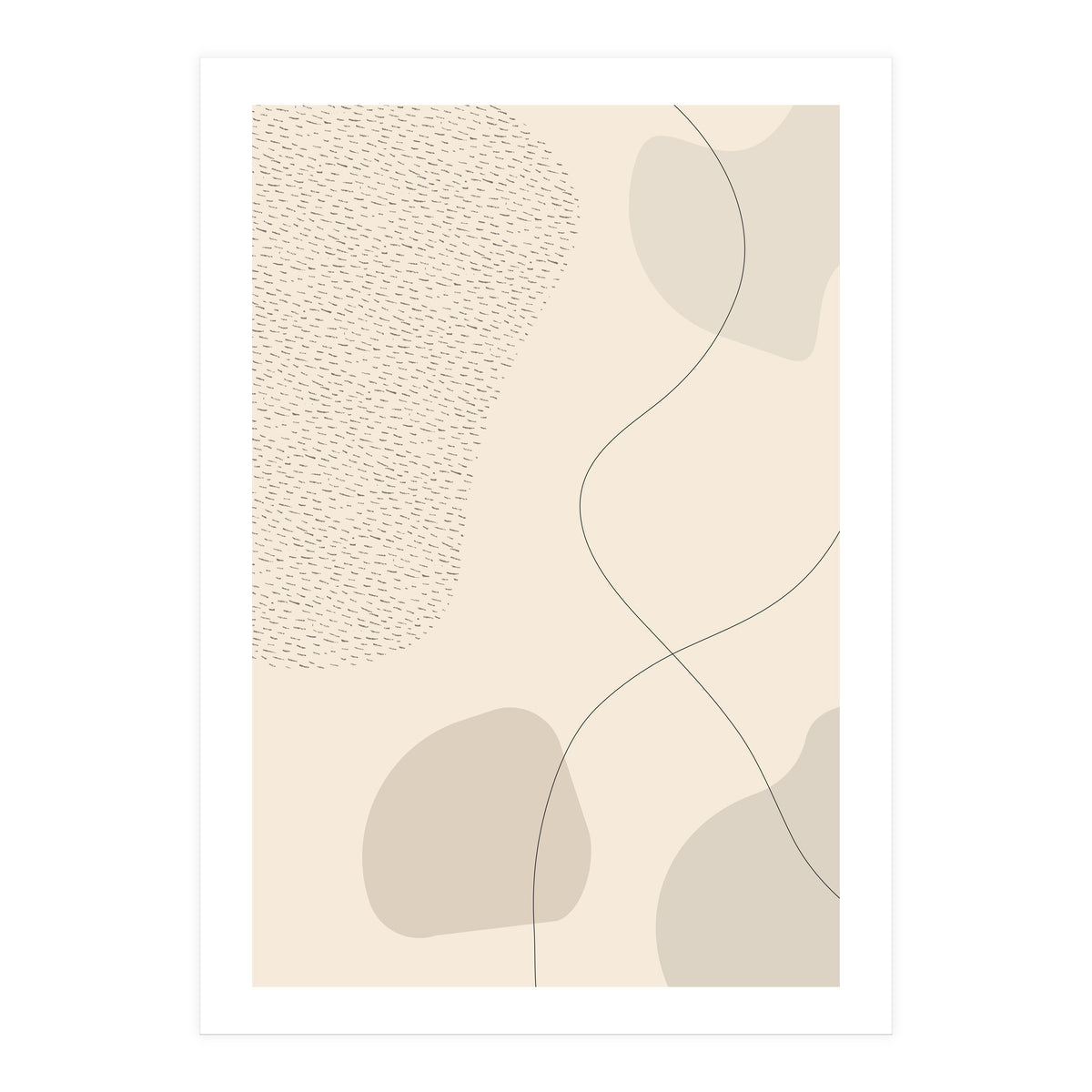 Mid-Century Modern No. 3 | brown   (Print Only)