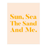 Sun, Sea, The Sand & Me (Print Only) thumbnail