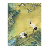 Cranes Under A Peach Tree (Print Only) thumbnail