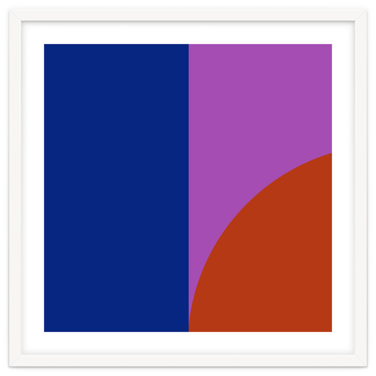 Sunset at sea | abstract modern