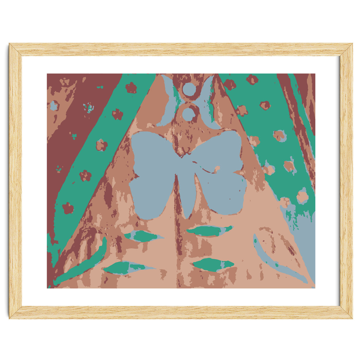 Butterfly Flower Array Art