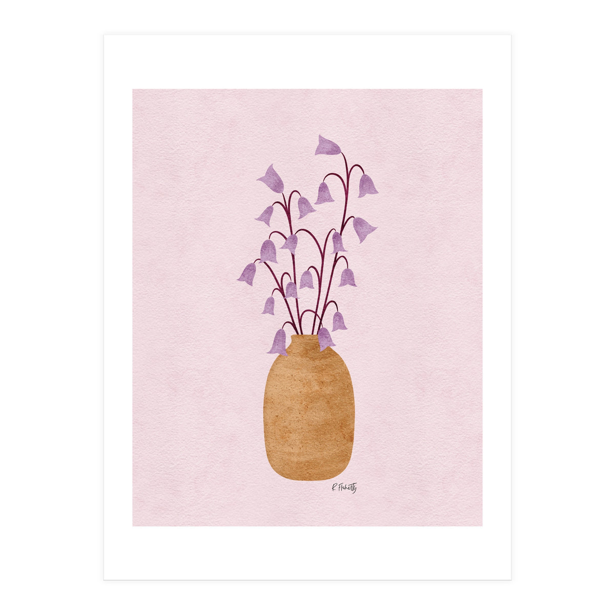 Purple Harebells (Print Only)