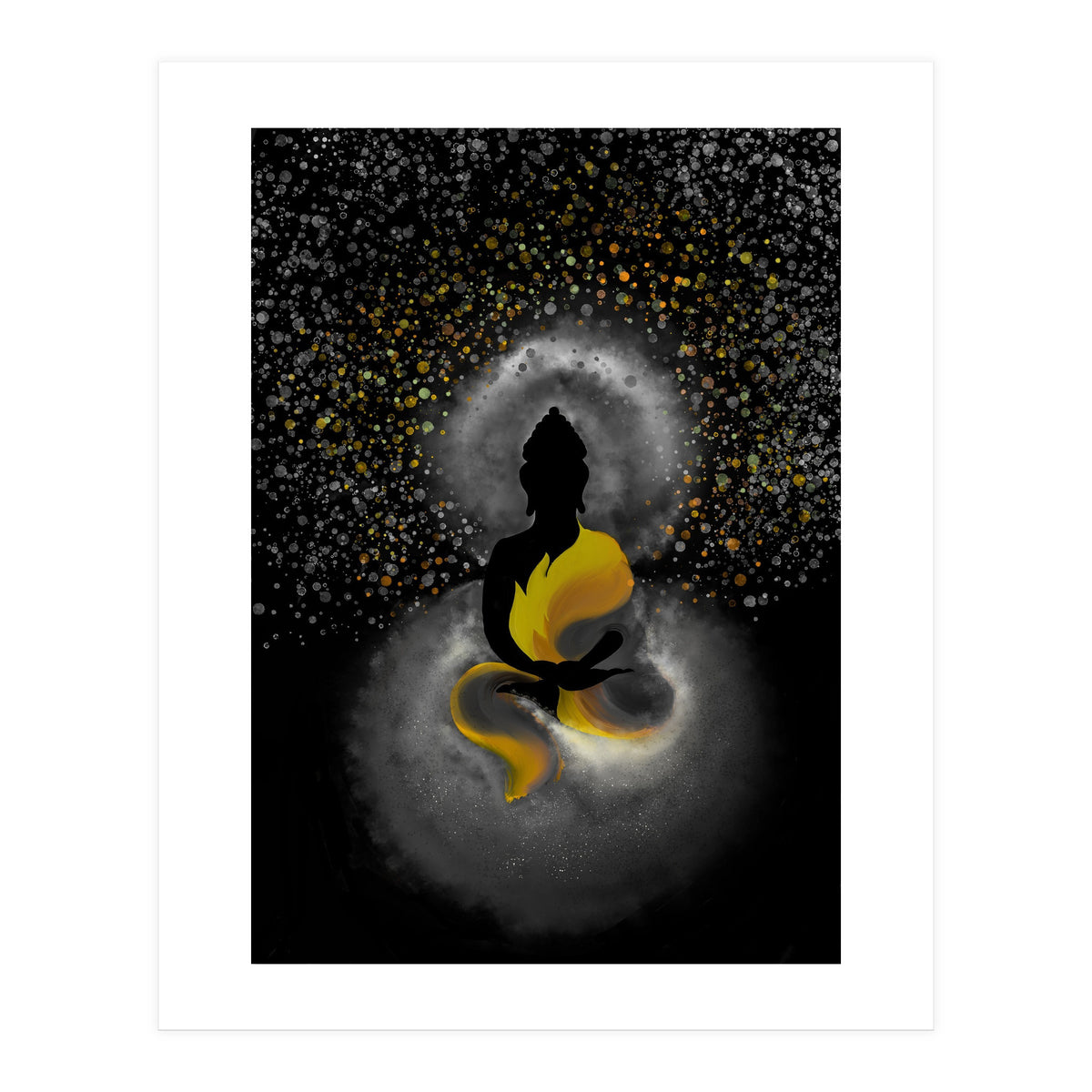 Cosmic Buddha Gold (Print Only)